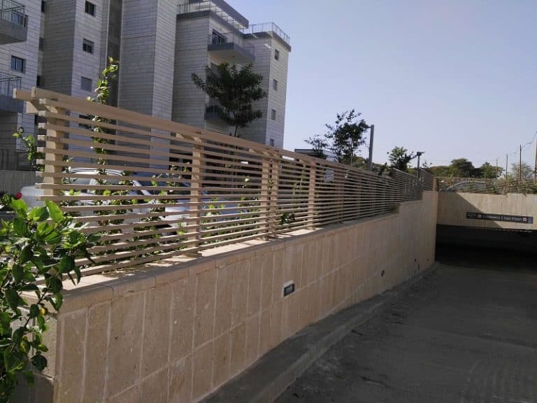 גדר אלומיניום בנווה זמר 1